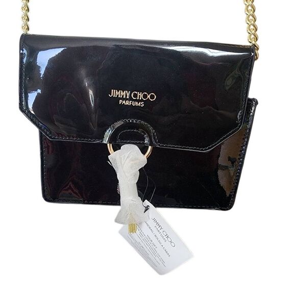 NWT Jimmy Choo Parfums Black & Gold Purse - Picture 2 of 4